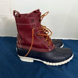Women’s Sz 8 8” Bean Boots by L.L. Bean “duck boots”